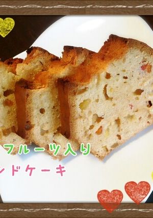 HMで簡単ドラフルパウンドケーキ-レシピのメイン写真
