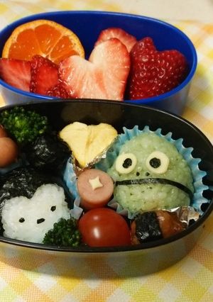 ツムツム弁当-レシピのメイン写真