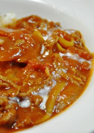 ♪トマト缶で♪簡単ハヤシライス-レシピのメイン写真