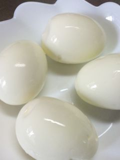 少ない水でゆで卵-レシピのメイン写真