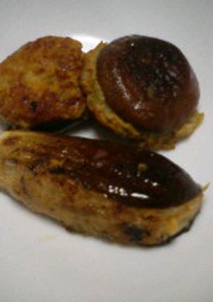 しいたけとなすの肉詰め-レシピのメイン写真