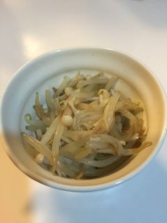 もやしとえのきの炒め物-レシピのメイン写真
