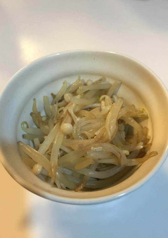 もやしとえのきの炒め物-レシピのメイン写真