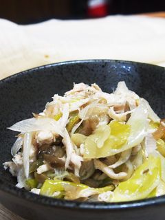ザーサイと鶏ささみの和え物-レシピのメイン写真