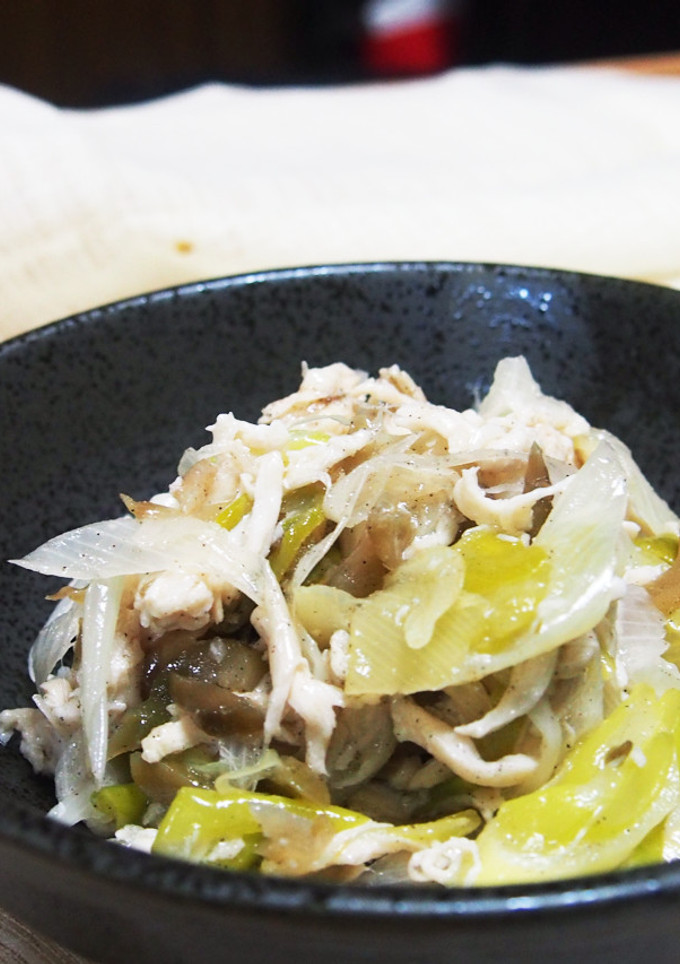 ザーサイと鶏ささみの和え物-レシピのメイン写真