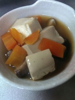 しいたけと豆腐の煮物-レシピのメイン写真
