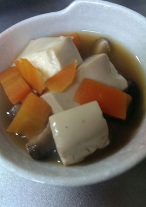 しいたけと豆腐の煮物-レシピのメイン写真