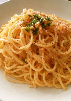混ぜるだけ◆コクがある！にんじんのパスタ-レシピのメイン写真