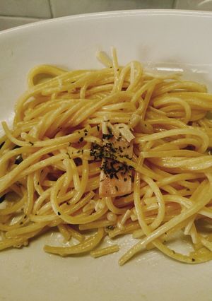 ハムとキノコの味噌クリームパスタ-レシピのメイン写真