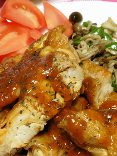簡単♪鶏もも肉のケチャップ焼♪-レシピのメイン写真