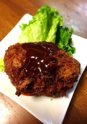 ソースが決め手! メンチカツ-レシピのメイン写真
