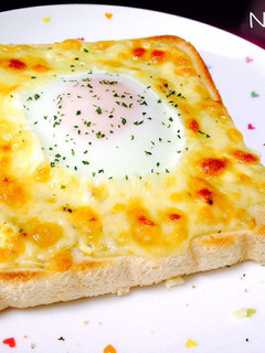 エッグチーズトースト♡-レシピのメイン写真