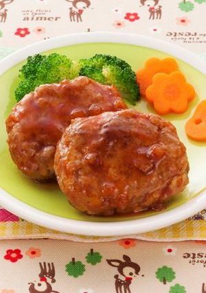１歳からの☆豆腐ハンバーグ-レシピのメイン写真