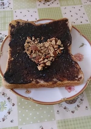 ココアでチョコレートクリームトースト-レシピのメイン写真
