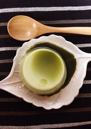 とっても簡単☆なめらか抹茶プリン-レシピのメイン写真