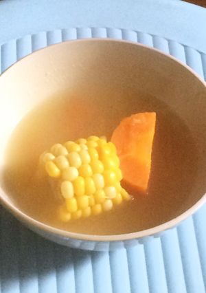 トマト人参コーンスープ-レシピのメイン写真