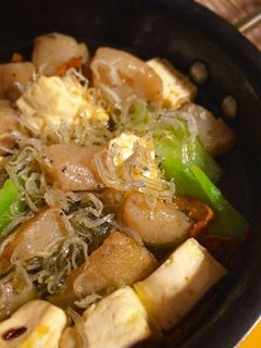 簡単おつまみ*蒟蒻と豆腐のアヒージョ-レシピのメイン写真