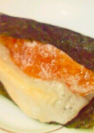 お餅と干し柿で簡単おやつ-レシピのメイン写真