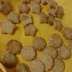 รูปของ 簡単！焼くまで15分の大豆粉クッキー