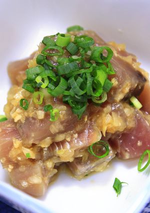 アゲあげ班・カツオのみそ和え-レシピのメイン写真