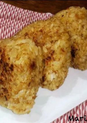 絶品！しょうゆおかか焼きおにぎり-レシピのメイン写真