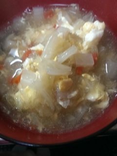 大根と白菜の とろり中華スープ-レシピのメイン写真