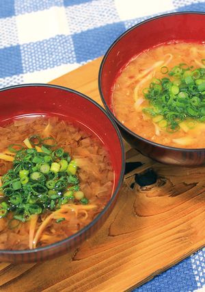 アゲあげ班・食べるかつお節スープ-レシピのメイン写真