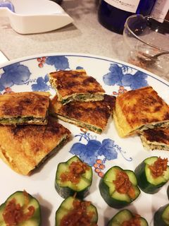 餃子のタネの油揚げ包み焼き-レシピのメイン写真