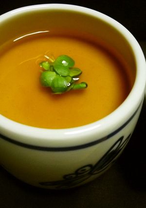 具は豆腐だけ　超簡単な、あんかけ茶碗蒸し-レシピのメイン写真
