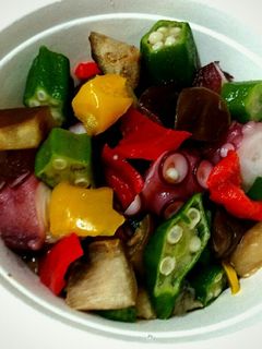 レンジで簡単❗たこと夏野菜のマリネ-レシピのメイン写真