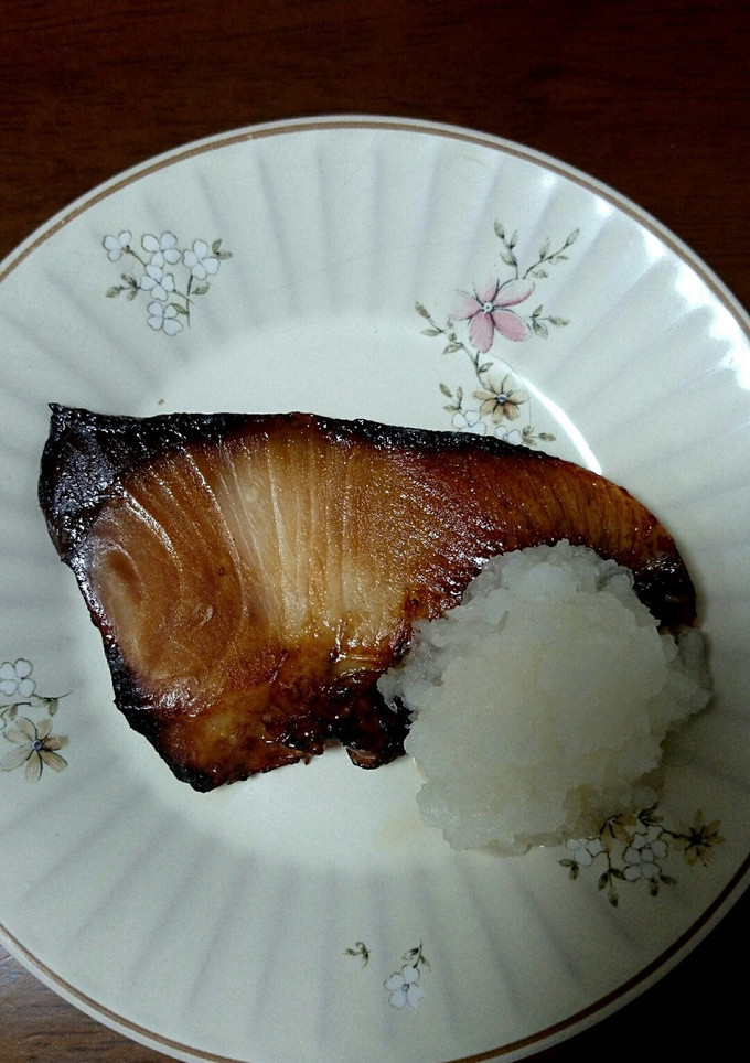 鰤の漬け焼き、大根おろしと一緒に-レシピのメイン写真