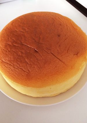 超簡単！ふわシュワ♡スフレチーズケーキ♡-レシピのメイン写真
