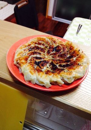 キャベツの芯とネギの餃子-レシピのメイン写真