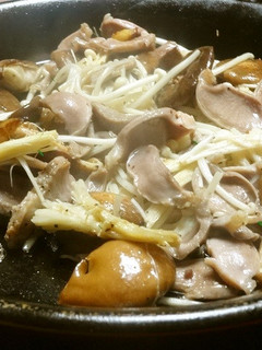 砂肝&たっぷりキノコのヘルシー炒め-レシピのメイン写真