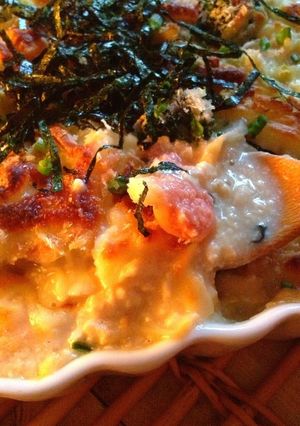 お鍋１つで簡単！和風 豆腐明太子グラタン-レシピのメイン写真