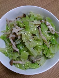 シメジとキャベツのナムル風♪-レシピのメイン写真