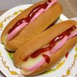 蒲鉾とチーズのホットドッグ