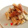 簡単おつまみ♡竹輪の海苔マヨ炒め