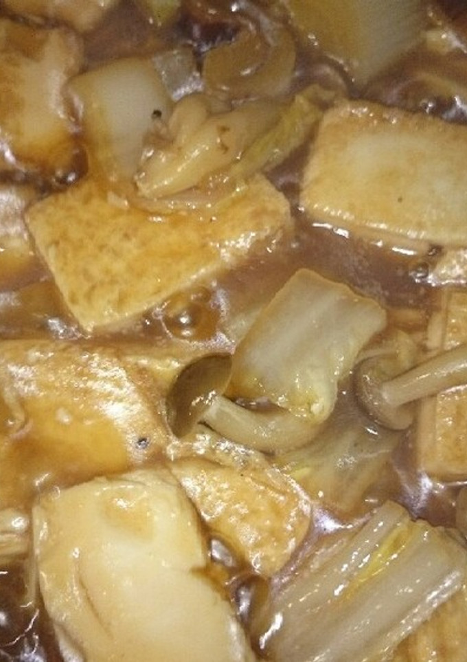 豆腐と野菜のさっぱり旨煮-レシピのメイン写真