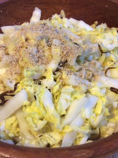 あと一品に☆簡単白菜の塩昆布サラダ-レシピのメイン写真