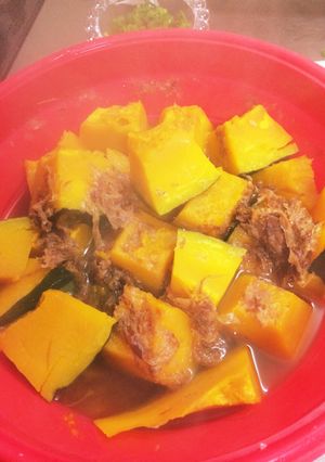 簡単の極み!レンジで無添加♪南瓜の煮物-レシピのメイン写真
