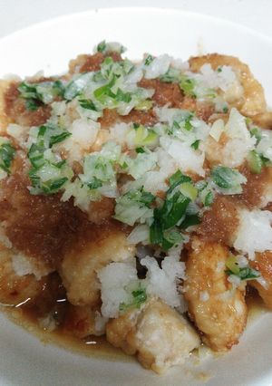 鶏肉の梅みぞれ焼き-レシピのメイン写真