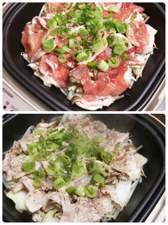 ホットプレートやグリル鍋で野菜豚蒸し鍋-レシピのメイン写真