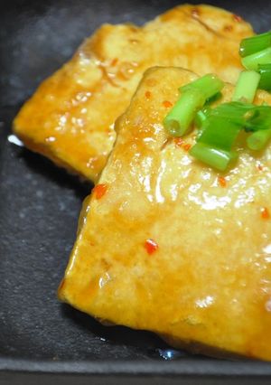 ♪こってりウマ♪豆腐ステーキ-レシピのメイン写真