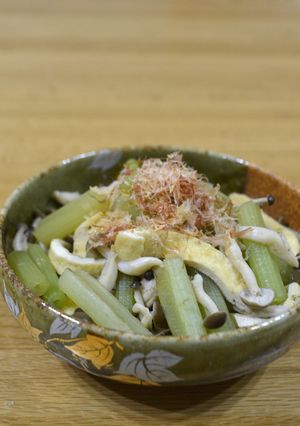 ふきと揚げ、しめじの煮物-レシピのメイン写真