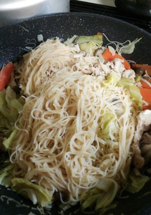 焼きビーフン-レシピのメイン写真