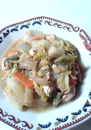ささみと白菜煮-レシピのメイン写真
