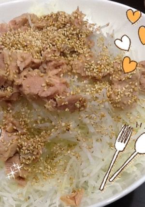 さっぱり、大根サラダ( ´ ▽ ` )ﾉ-レシピのメイン写真