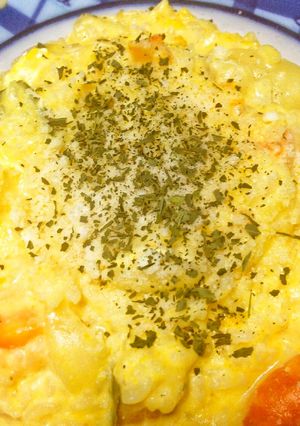 土鍋で炊くリゾット風お粥-レシピのメイン写真