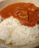 わが家のインド風チキンカレーライス